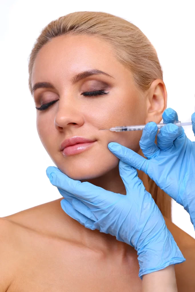 cheek filler treatment