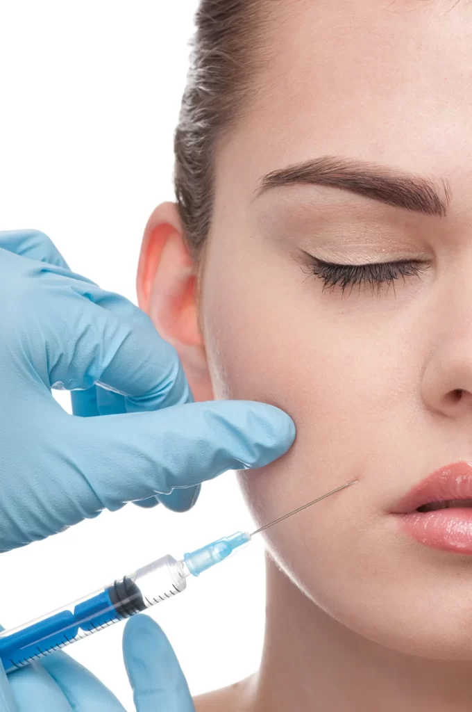 cheek filler treatment
