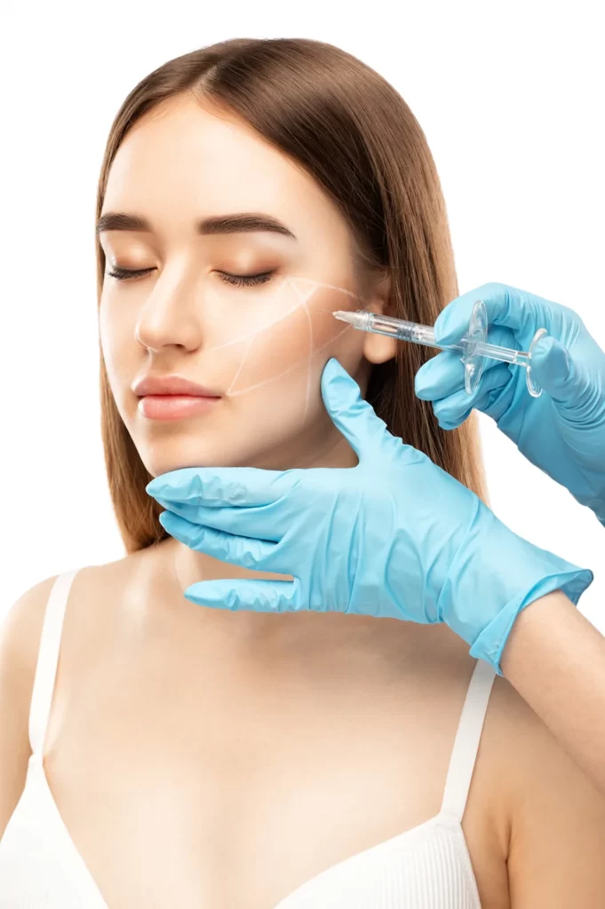 cheek filler treatment