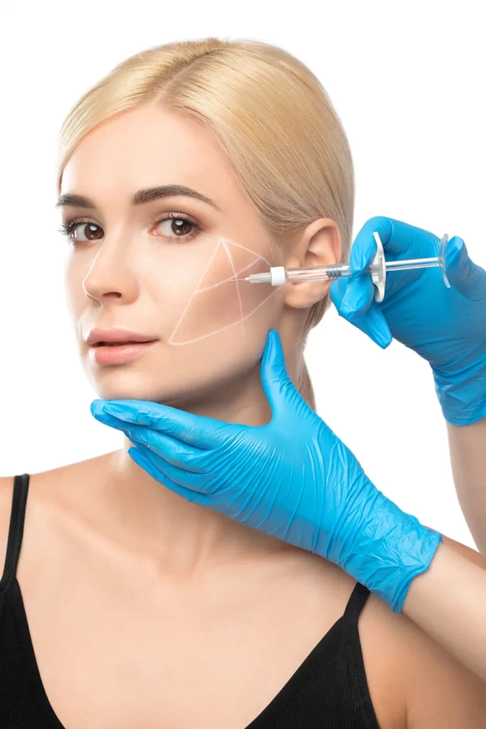 cheek filler treatment