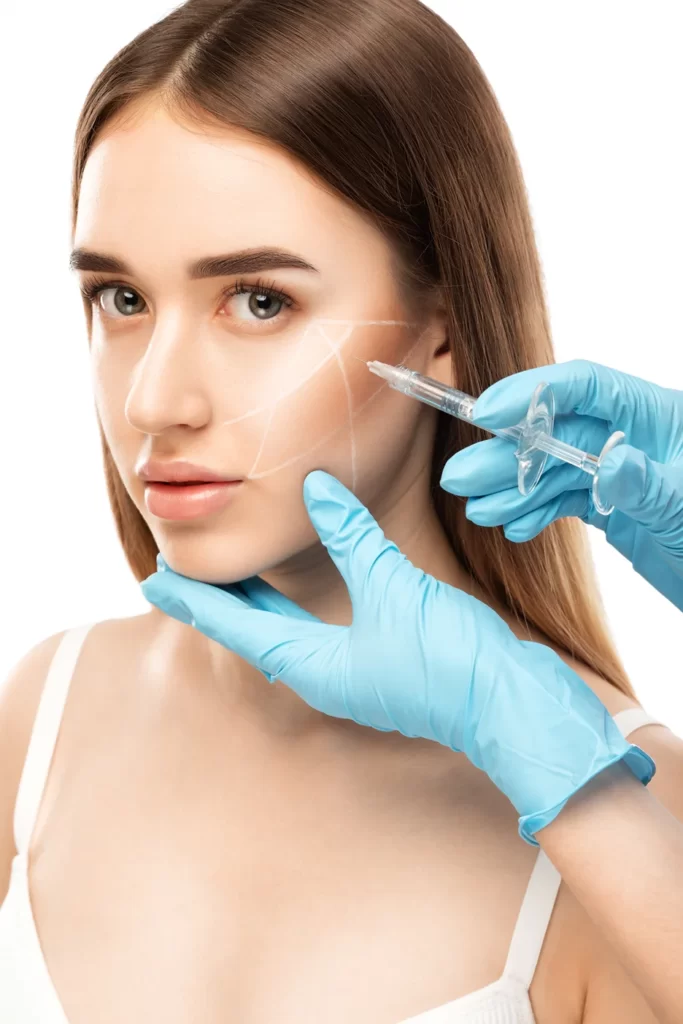 cheek filler treatment