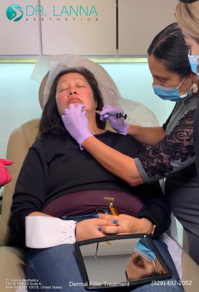 jaw and chin filler treatment aftercare