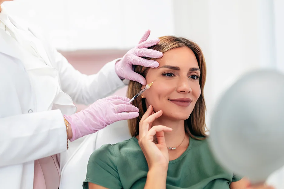 cheek filler treatment