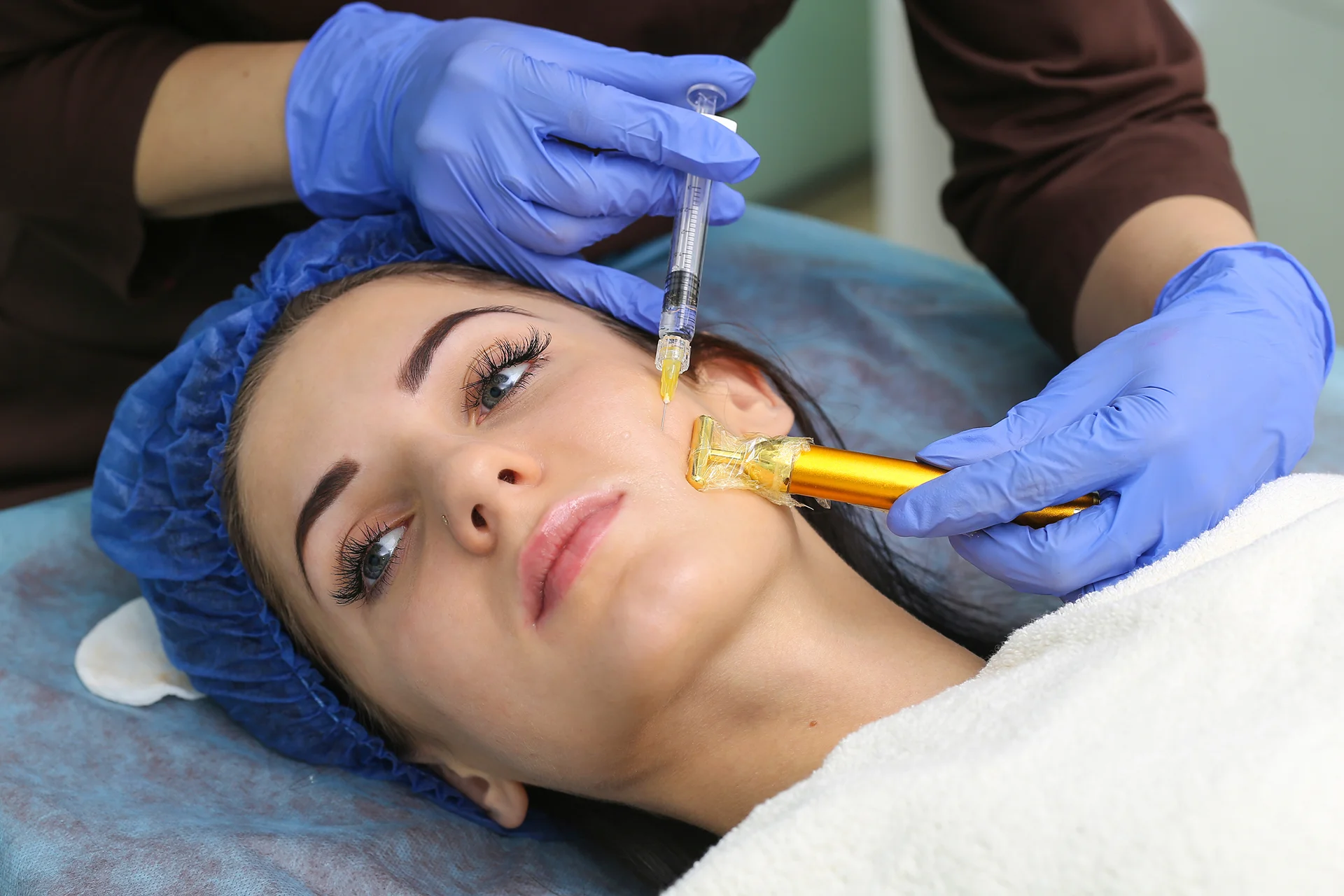 Sculptra collagen biostimulator treatment
