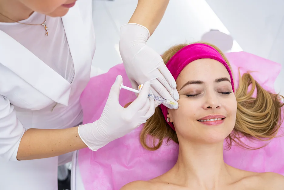 cheek filler treatment