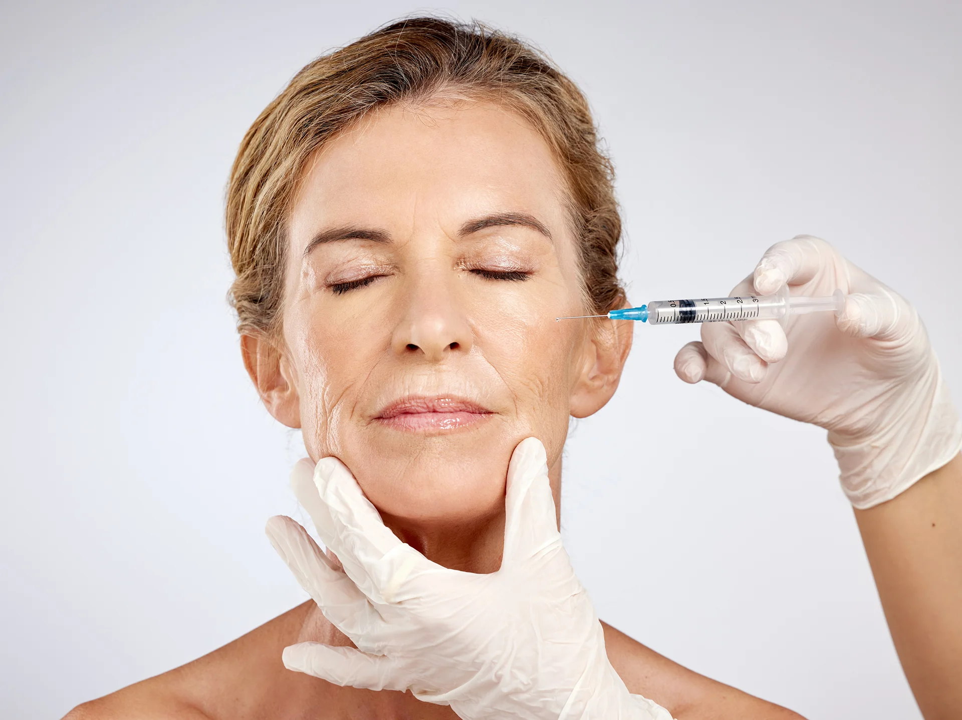 A Woman getting Cheek Fillers|||