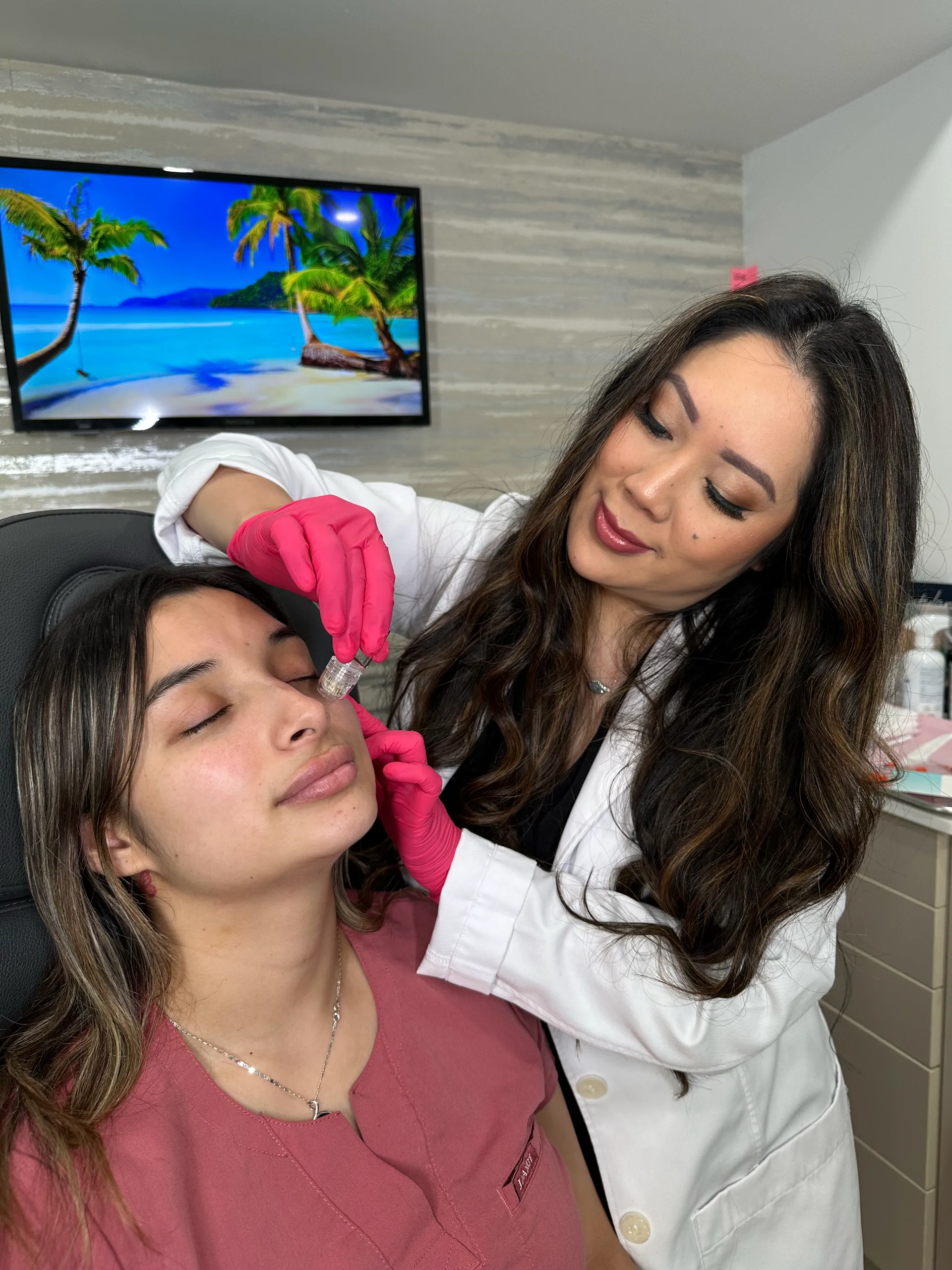Glass Skin Facial in NYC technique